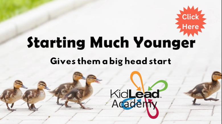  Starting much younger gives them a big head start.
